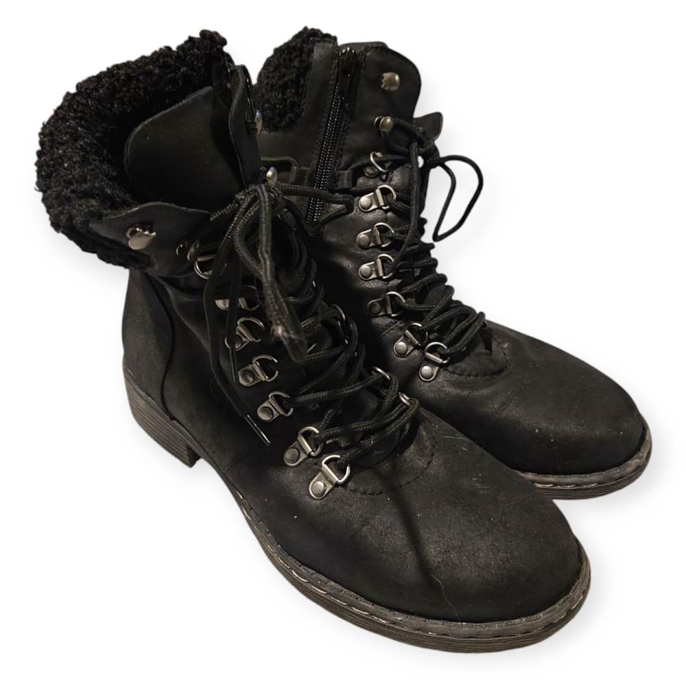 Very G Moto Boots With Cozy Liner